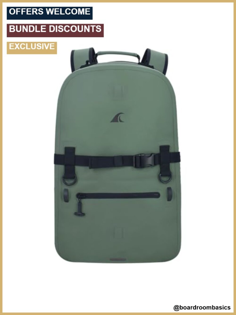 Waterproof Submersible Floating Backpack 25L w/ Laptop Sleeve